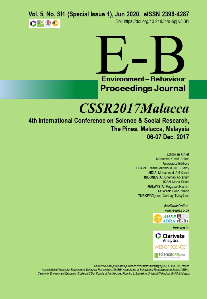 					View Vol. 5 No. SI1 (2020): Jun, Special Issue No. 1. CSSR2017Malacca, 06-07 December 2017
				