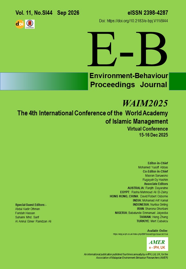 					View Vol. 11 No. SI44 (2026): Sep. The 4th International Conference of the  World Academy of Islamic Management, WAIM2025, 15-16 Dec 2025 (DRAFT)
				